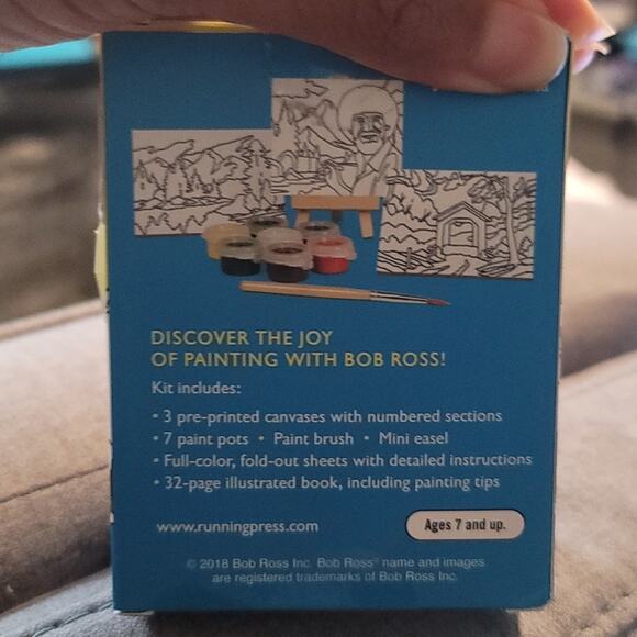Bob Ross Paint by the Numbers Miniature Edition - Picture 2 of 4